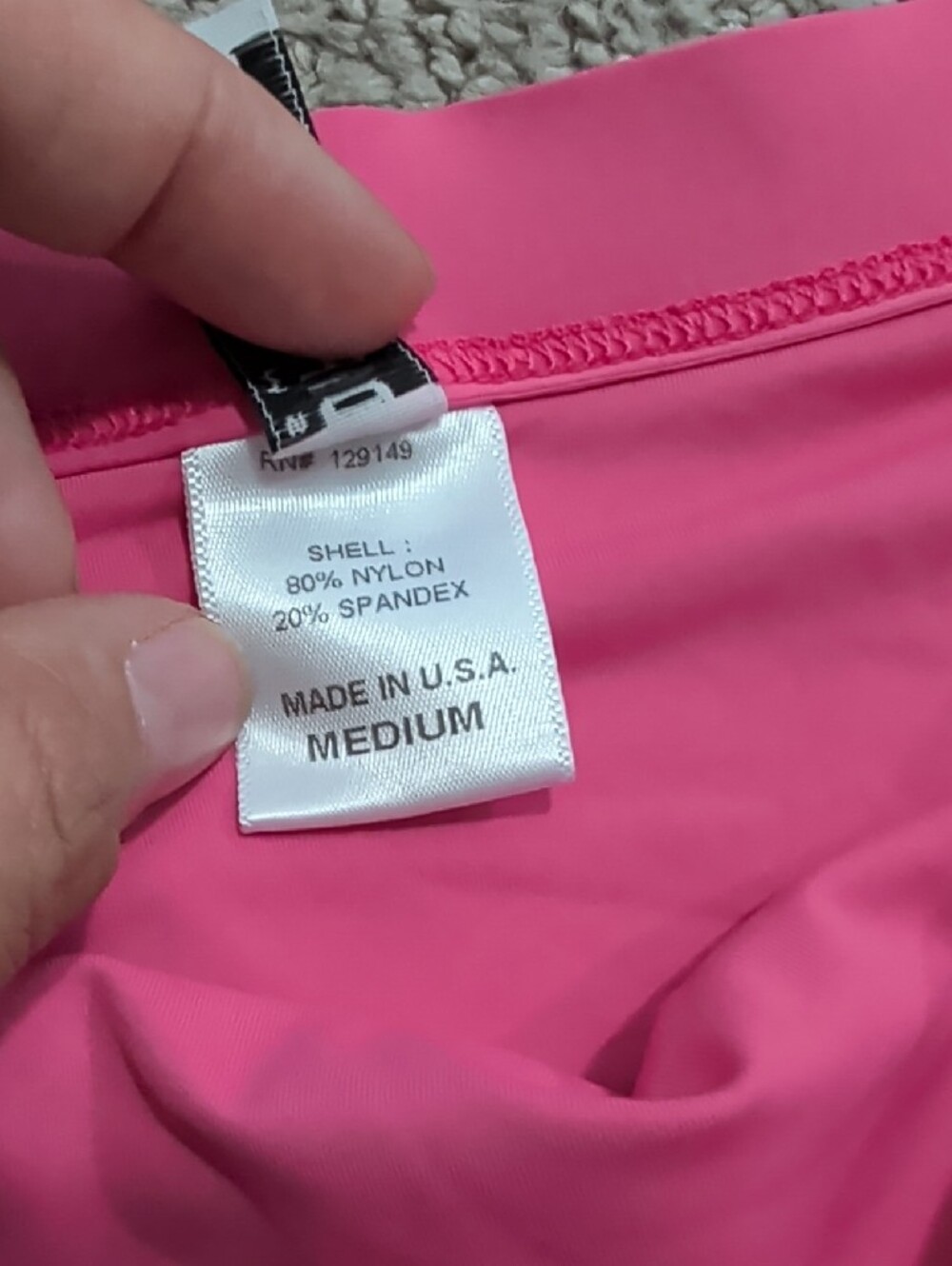 Dippin' Daisy's Neon Pink Scoop Bikini Set High Waisted High Cut Medium - Picture 3 of 7